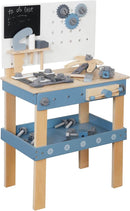 Wooden Tool Bench Toys for Kids Toddlers,Construction Workshop Tool Bench Toys, 51 Pieces Tool Playset with Play Tools Set for Girls & Boys Toddlers 3+ by TinyTreasures Baby Boutique