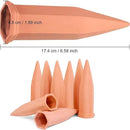 XXYXXY Terracotta Watering Spikes Plant Watering Clay Automatic Watering Device for Plants Used in Holidays, Indoor Plant Watering Device Clay Automatic Watering Device (10PCS) by GreenHaven Gardens