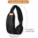 Baby Sling Carrier Toddler Carrier One Shoulder Adjustable Shoulder Strap Labor-Saving Baby Sling 10-45lbs(Black,Cloth) by TinyTreasures Baby Boutique