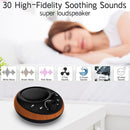 Sound Brown Noise Machine White Noise Machine Nonstop 30 Soothing Sounds Sound Therapy for Baby Kids Adults Sleep Machine 36-Level Vol Auto-Off Timer Memory Function for Home Travel Office by TinyTreasures Baby Boutique
