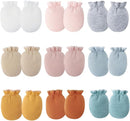 Cute Baby Mittens Newborn, No Scratch Baby Boy Mittens, Baby Girl Hat Gloves for Toddlers, Infant, Newborn by TinyTreasures Baby Boutique