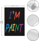 I like To Fingers Paint I'm Paint For Couple Valentines Garden Flags 12x18 Double Sided Funny Banner for All Season by GreenHaven Gardens