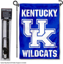 College Flags & Banners Co. Kentucky Wildcats Garden Flag with Pole Stand Holder by GreenHaven Gardens