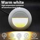 6Pcs 3W LED Recessed Wall Light, Step Light Warm White 3000K, IP65 Waterproof Staircase Light Lighting lamp, Inside Outside Garden Balcony Corridor, Aluminum, 120V White by GreenHaven Gardens