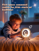 Night Light Kids, Astronaut Space Night Light Lamp with 9-Level Cold Warm Light Rechargeable Dimmable Tap Touch Nightlight for Kids Children Toddler Bedroom Bedside Livingroom Desktop by TinyTreasures Baby Boutique