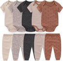 Kiddiezoom Unisex Baby Layette Essentials Giftset Clothing Set 19-Piece For Newborn Baby by TinyTreasures Baby Boutique