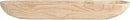 Creative Co-Op Paulownia Wood Oval Bowl | Brown | 22.75" L x 6" W x 3.25" H | (Pack of 4) by CozyNest Decor