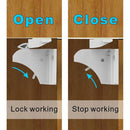 Upgraded Magnetic Cabinet Locks (6Locks and 2 Keys) Baby Proofing Cabinet Lock for Child Safety, No Drilling or Tools Needed by TinyTreasures Baby Boutique