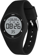 Kids Watches for Girls Boys Digital Sport Watch with Step Counter Pedometer Vibration Alarm Clock, No App Waterproof Fitness Tracker Kids Watch Boys Girls Teens Students Ages 5-16 by TinyTreasures Baby Boutique