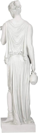 Design Toscano Hebe Greek Woman Patron of Youth Indoor/Outdoor Garden Statue, Estate Size, 62 inches tall, Cast Stone Resin, Antique Stone Finish by GreenHaven Gardens