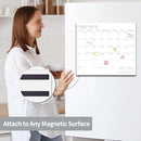 2025-2027 Magnetic Fridge Calendar 21 Monthly Magnetic Calendar for Refrigerator Planner Runs from October 2025 Until June 2027 Easy Organizing Markers Tearable (Simplicity) by TinyTreasures Baby Boutique