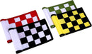 Golf Flag,Konday Checkered Training Putting Green Flags, Golf Target Flags for Indoor Outdoor Backyard Garden,8.7inch*6inch (4-pack) by GreenHaven Gardens