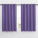 NICETOWN Blackout Curtains for Girls Room - Thermal Insulated Solid Grommet Room Darkening Panels/Drapes for Girl's Bedroom (Lilac Purple, 1 Pair, 66 by 54-Inch) by TinyTreasures Baby Boutique