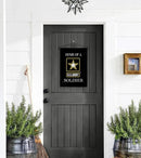 Army Soldier Dorm Decor Banner Wall Art Flag Pole Patio Lawn Garden Room Decorations Indoor Outdoor Tapestry Yard Signs Armed Forces American Military Veteran Retire Official Made In USA by GreenHaven Gardens
