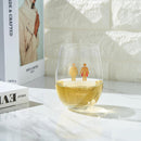 It Was Never a Dress, It Was Always a Cape Wine Glass