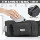 Baby Hip Carrier, Hip Seat Baby Carrierwith Adjustable Waistband, Ergonomic No-Slipped Seat, Breathable Materials for Newborns to Toddlers（Black by TinyTreasures Baby Boutique