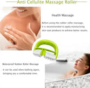 Cellulite Massage, Manual Roller Massage with Two-Wheel Massage Handle,Relax Muscles to Relieve Stress,Increases Blood Circulation,Apply to Arm/Shoulder/Leg/Back/Buttocks/Abdomen(Green) by CozyNest Decor