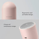 Steamery Fabric Shaver Pilo 2, Removes Lint and Pilling from Clothes and Textiles, Rechargeable Lint Remover with USB, Pink by CozyNest Decor
