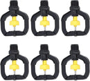 G1/2 Male Thread Rotating Irrigation Sprinkler, 12pcs Misting Spray Nozzle, Plastic Spray Nozzle Misting Nozzle Atomizing Micro Sprinkler for Garden Yard Lawn Watering Sprinkling by GreenHaven Gardens