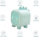 Kids Alarm Clock Girls Green Dinosaur Alarm Clocks with Night Light Bluetooth Digital Alarm Clock for Kids Girls Children by TinyTreasures Baby Boutique