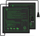 2 Pack Seedling Heat Mat for Seed Starting,20" x 20.75" Waterproof Heating Pad for Indoor Plants Germination(L) by GreenHaven Gardens