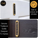 PULL Brass Door Sign. Traditional Style Home Décor Wall Plaque Handmade By The Metal Foundry UK. by CozyNest Decor