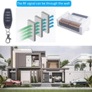 12V 24V 4 Channels Wireless Relay Remote Control Switch, RF 433Mhz DC 5V-30V Garage Door Opener Wireless Switch with Receiver 2 Transmitters, Easy to Terminal Wiring (4CH 2* Controller 433Mhz) by GreenHaven Gardens
