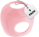 Door Knob Safety Cover for Kids - 5 Pack - Baby Proof Door Knob Covers - Door Locks for Kids Safety Child Proof (Pink) by TinyTreasures Baby Boutique
