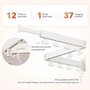 Clothes Drying Rack Wall Mounted,Drying Rack Clothing Wall Mount,Laundry Drying Rack,Collapsible Dying Racks for Laundry by CozyNest Decor