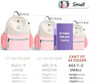 Toddler Backpack for Toddlers 1-2: Baby kids Backpack for daycare Boys Girls by TinyTreasures Baby Boutique