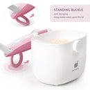Termichy Baby Formula Dispenser, Portable Milk Powder Dispenser Container with Carry Handle and Scoop for Travel Outdoor Activities with Baby Infant, 8.8OZ, 0.55LB, 250g,500ml (Baby Pink) by TinyTreasures Baby Boutique