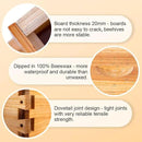 8 Frame Bee Hive Box, Langstroth Medium Super Bee Box Dipped in 100% Beeswax Include Beehive Frames and Waxed Foundation Sheets (Unassembled) by GreenHaven Gardens