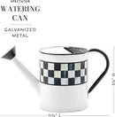 MACKENZIE-CHILDS Watering Can, Outdoor Galvanized Watering Can, Spectator by GreenHaven Gardens