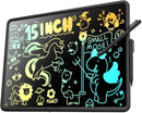 15 Inch LCD Writing Tablet for Kids, Large Kids Drawing Pad, Rechargeable Drawing Tablets, Drawing Supplies Toys Gifts for 3-8 Year Old Girls Boys, Black Drawing Board by TinyTreasures Baby Boutique