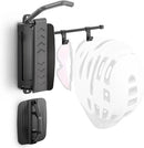 monTEK Swivel Bike Wall Mount, Bike Hangers for Garage, Bike Wall Mount with Two Extra Storage Hooks, Bike Hanger Wall Mount for Space Saving, Bike Rack Garage Holds Up to 77 lbs by GreenHaven Gardens