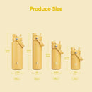 Insulated Water Bottle with Straw Stainless Steel Water Bottle, Leak-Proof, BPA-Free, Double Wall Vacuum Keeps Cold for 24 Hours for Sports, Travel, School (18 oz, Elfin Yellow) by CozyNest Decor