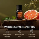 Gya Labs Grapefruit Essential Oil for Skin & Diffuser - 0.34 Fl Oz - 100% Pure Natural Grapefruit Oil for Hair, Aromatherapy DIY & Candle Making Scent by CozyNest Decor