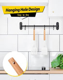 Pack of 2 Silicone Cooking Spatula, Heat Resistant Solid Turner, Non Stick Slotted Spatulas with Wooden Handle,Ideal Wood Kitchen Utensils Set for Frying, Baking, Flipping, Turning (WHITE) by CozyNest Decor