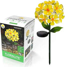 Solar LED Metal Flower Stake Light - Perfect for Your Garden, Patio, Walkway, or Outdoor Living Area - Includes 1 Flower Light by GreenHaven Gardens