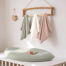Baby Lounger Cover: Skin-Friendly & Breathable Slipcover for Lounging & Playtime - Snug Fit & Zipper-Free for Safty Daily Homeuse - Must Have for New Parents by TinyTreasures Baby Boutique
