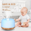 SACATR Essential Oil Diffusers for Home with 15 Oil Diffuser Sets, 500ml Aroma Diffuser for Essential Oils Large Room, Ultrasonic Cool Mist Diffuser Auto Shut-Off 4 Timers 15 Colors (15x5mL) by CozyNest Decor
