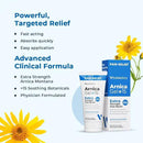 VitaMedica Arnica Gel Plus 15 Healing Plant Compounds, Extra Strength Formulation for Bruising, Swelling, Joint Pain, Muscle Soreness & Stiffness, All-Natural, Plant-Based Pain Relief by CozyNest Decor