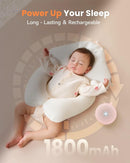 Dreamegg Sound Machine - Portable Sound Machine for Baby Adult, Features Powerful Battery, 21 Soothing Sound, Noise Canceling for Office & Sleeping, Sound Therapy for Home, Travel, Gift by TinyTreasures Baby Boutique