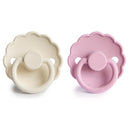 FRIGG Daisy Silicone 2-Pack Poppy/Lupine - Size 2 by TinyTreasures Baby Boutique