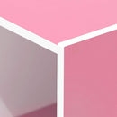 Furinno Luder Bookcase / Book / Storage , 11-Cube, White/Pink by TinyTreasures Baby Boutique