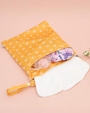 ALVABABY 3 Cloth Diaper Wet Dry Bags Waterproof Reusable with Two Zippered Pockets Travel Beach Pool Daycare Soiled Baby Items Yoga Gym Bag for Swimsuits or Wet Clothes Small medium Large 3L-SML06 by TinyTreasures Baby Boutique