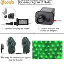 Pooqla 14.8x4.9 Ft Net Lights, 300 LED Christmas Outdoor Green Lights With 8 Modes, Connectable Waterproof Mesh String Fairy for Bushes Tree Garden Halloween Decor by GreenHaven Gardens
