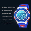Kids Watch,Boys Watch for 3-15 Year Old Boys,Digital Sport Outdoor Multifunctional Chronograph LED 50 M Waterproof Alarm Calendar Analog Watch for Children with Silicone Band,Kids Gift by TinyTreasures Baby Boutique