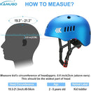 KAMUGO Kids Bike Helmet Set, Toddler Helmet for Ages 2-8 Boys Girls with Sports Protective Gear Set Knee Elbow Wrist Pads for Skateboard Cycling Scooter Rollerblading by TinyTreasures Baby Boutique