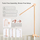HI BABY MONMENT Crib Mobile Arm - Baby Mobile Hanger with 360° Vertical Adjustment, Stabilizing Attachment for Added Safety, Mobile Arm for Crib, Sturdy & Secure Design for Nursery Mobile by TinyTreasures Baby Boutique